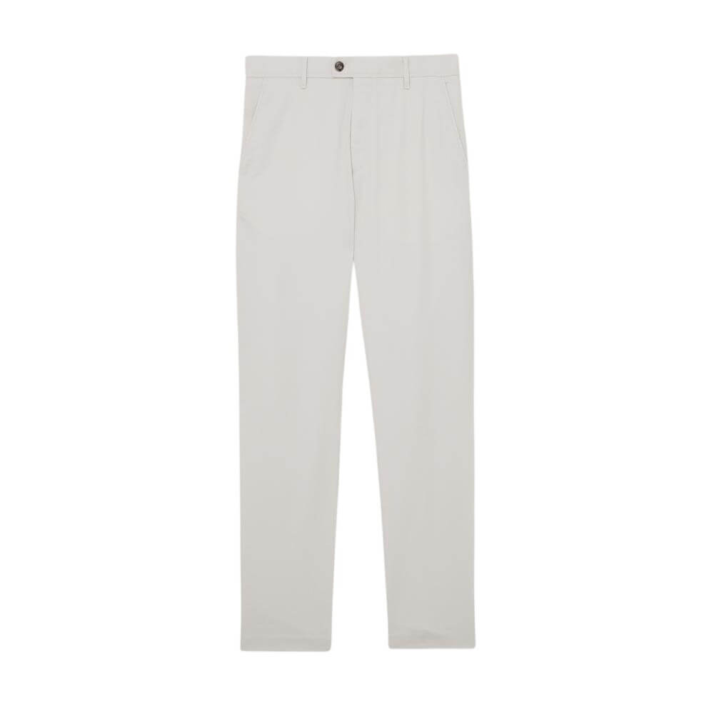 REISS Dobby Cotton Pique Chino Trousers